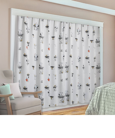 【当商品送料無料】カーテン 遮光2級 2枚セット 通販 ドレープカーテン 2枚組 柄 2級遮光 遮熱 2級 遮光 キャラクター 幅100 丈178