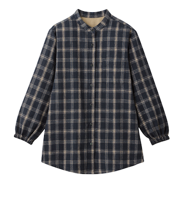 【当商品送料無料】チェックシャツ 裏フリースシャツ 通販 レディース シャツ 長袖 アウター オフィス ビジネス 暖かい 秋冬 おしゃれ