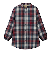 【当商品送料無料】チェックシャツ 裏フリースシャツ 通販 レディース シャツ 長袖 アウター オフィス ビジネス 暖かい 秋冬 おしゃれ