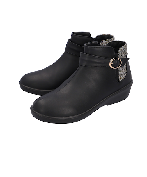 【当商品送料無料】Pansy パンジー ブーツ レディース 通販 ショートブーツ レディースシューズ 靴 シューズ 婦人靴 ショート ゆったり 幅広