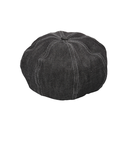 【当商品送料無料】ベレー帽 メンズ 通販 日本製 帽子 ベレー 立体ベレー ボリュームパネルベレー帽 デニム 岡山デニム 岡山産 ミスターカバー
