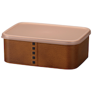 【当商品送料無料】弁当箱 わっぱ風 通販 日本製 保存容器 450ml お弁当箱 長角 1段 ランチボックス わっぱ保存容器 おかず入れ レンジOK