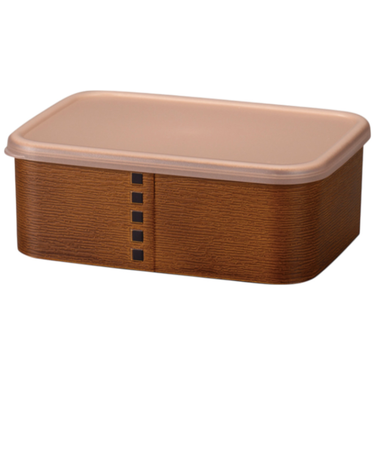 【当商品送料無料】弁当箱 わっぱ風 通販 日本製 保存容器 450ml お弁当箱 長角 1段 ランチボックス わっぱ保存容器 おかず入れ レンジOK