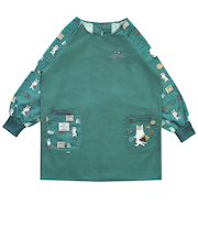 【当商品送料無料】割烹着 保育士 通販 かっぽう着 リブ 割烹着おしゃれ スモック チュニック エプロン クスグルジャパン ホームウェア ミセス