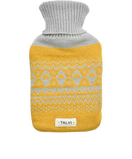 【当商品送料無料】湯たんぽ お湯 0.5L 通販 TALVI ゆたんぽ 現代百貨 A70 かわいい おしゃれ カバー付き 防寒 暖かい 注水式