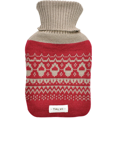 【当商品送料無料】湯たんぽ お湯 0.5L 通販 TALVI ゆたんぽ 現代百貨 A70 かわいい おしゃれ カバー付き 防寒 暖かい 注水式