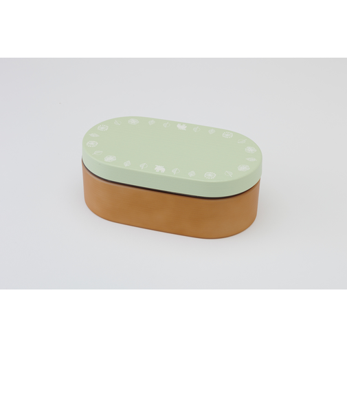 【当商品送料無料】moz ランチボックス モズ 通販 日本製 弁当箱 小判型弁当箱 お弁当箱 1段 一段 女子 大人 おしゃれ 中ふたを外して