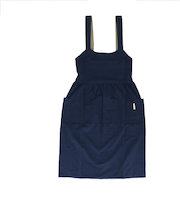 【当商品送料無料】エプロン おしゃれ 通販 ワークエプロン バッククロスエプロン カフェエプロン 保育士 レディース バック クロス かぶり かぶる