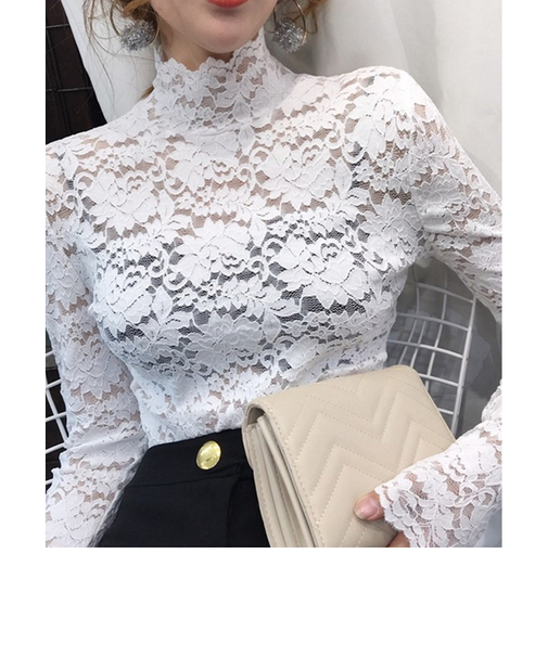 【当商品送料無料】総レース ブラウス 通販 シースルーブラウス 長袖ブラウス レースブラウスレディース レディース 女性 トップス