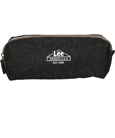 【当商品送料無料】ペンケース おしゃれ 通販 Lee 筆箱 ふでばこ ポーチ シンプル 男女兼用 大容量 カジュアル マルチケース 小物入れ