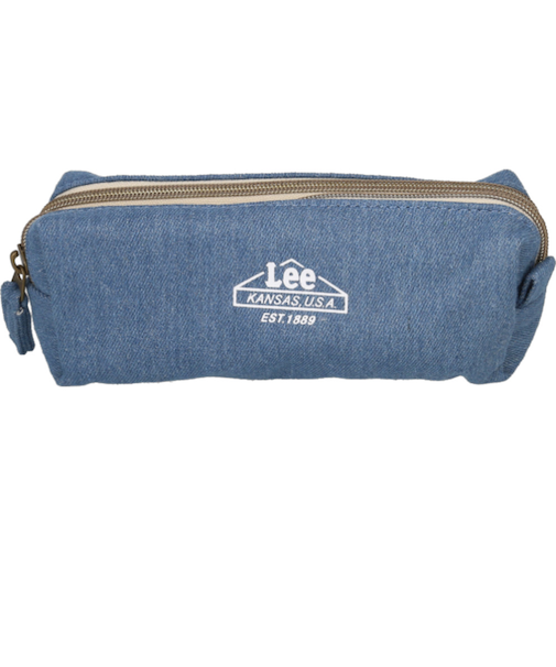 【当商品送料無料】ペンケース おしゃれ 通販 Lee 筆箱 ふでばこ ポーチ シンプル 男女兼用 大容量 カジュアル マルチケース 小物入れ