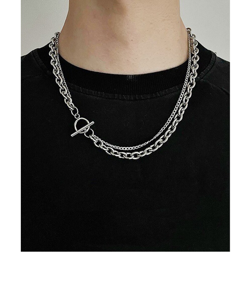 【当商品送料無料】ネックレス 2連 通販 ダイヤモンドハーツ nec-0250 Diamond Hearts アクセサリー チェーン 二連 シンプル