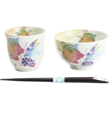 【当商品送料無料】美濃焼 茶碗 湯呑 箸 セット 通販 花ものがたり 和藍 日本製 和食器セット 食器 飯椀 湯呑み お箸 はし 天宝箸 ご飯茶碗