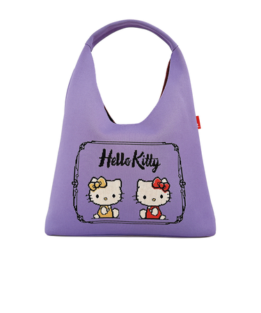 【当商品送料無料】ルートート サンリオ ROOTOTE 8489 通販 ニットバッグ トートバッグ ニットトートバッグ 肩掛けバッグ キティちゃん