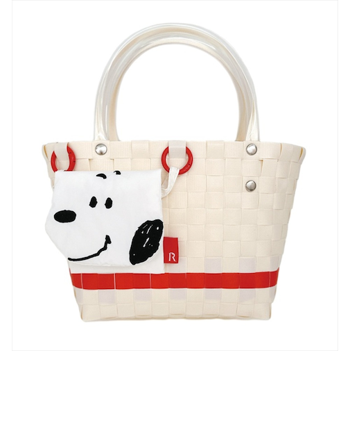 【当商品送料無料】ルートート スヌーピー ROOTOTE 8439 通販 かごバッグ トートバッグ カゴバック かご ミニトートバッグ お散歩バッグ