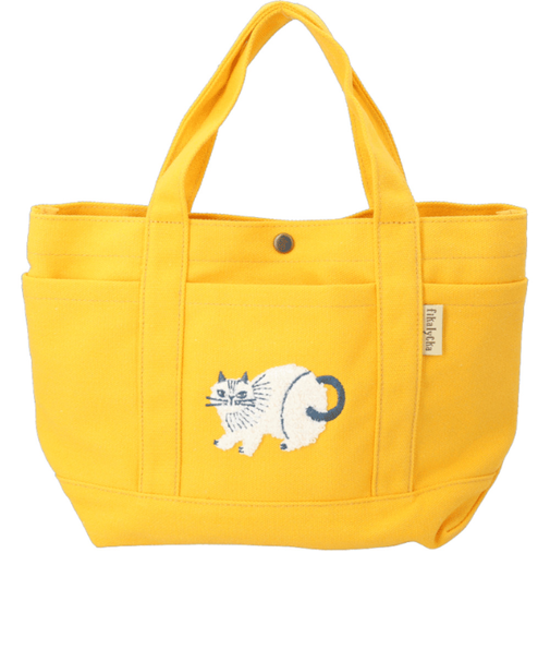 【当商品送料無料】fikalycka トートバッグ フィーカリュッカ 通販 トートバック 手提げバッグ 帆布トートバッグ サガラ刺繍 相良刺繍