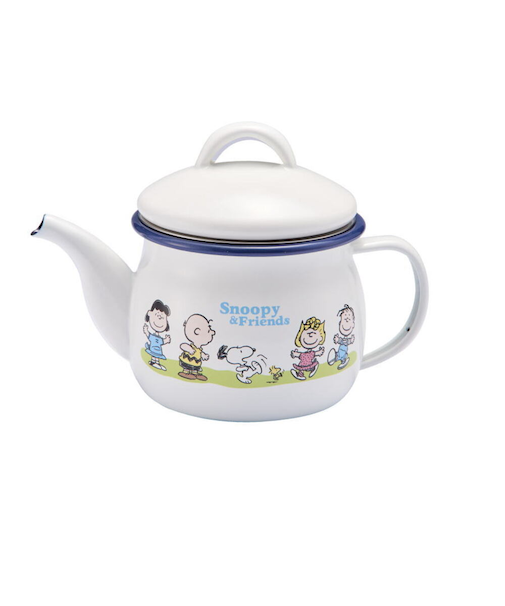 【当商品送料無料】ティーポット 日本製 通販 豊琺瑯 SNJ-2406 ホーローティーポット 茶こし付 ティポット スヌーピー グッズ