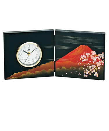 【当商品送料無料】置き時計 通販 日本製 屏風時計 祇園時計 屏風 時計 置時計 記念品 引き出物 景品 粗品 記念 お土産 敬老の日 ギフト