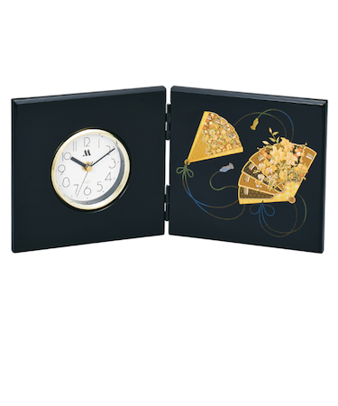 【当商品送料無料】置き時計 通販 日本製 屏風時計 祇園時計 屏風 時計 置時計 記念品 引き出物 景品 粗品 記念 お土産 敬老の日 ギフト