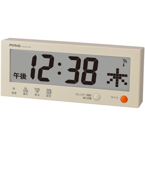 当商品送料無料】MAG デジタル 時計 マグ W-762 通販 電波時計