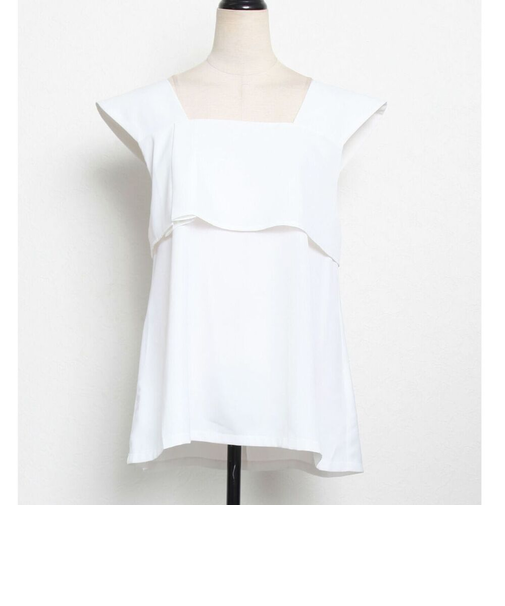 【当商品送料無料】ブラウス レディース スクエアネック 通販 夏 ノースリーブ シャツ レディースシャツ レディースブラウス おしゃれ