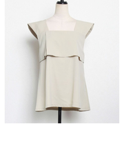 【当商品送料無料】ブラウス レディース スクエアネック 通販 夏 ノースリーブ シャツ レディースシャツ レディースブラウス おしゃれ