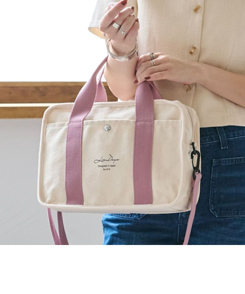 【当商品送料無料】lizdays リズデイズ ショルダーバッグ lz-70614 通販 2wayバッグ 斜め掛けバッグ トートバッグ コットンバッグ