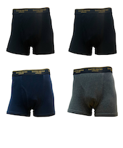 【当商品送料無料】ボクサーパンツ メンズ セット 4枚 通販 ちょい漏れパンツ David Hicks ボクサーブリーフ 尿漏れパンツ 男性用