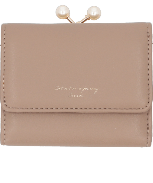 【当商品送料無料】がま口財布 通販 JOUET ジョエット 財布 さいふ 合成皮革 ミニ財布 小銭入れ カード入れ コンパクト 小さい財布