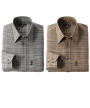 【当商品送料無料】シャツ 長袖 2枚 メンズ 通販 メンズシャツ トップス おしゃれ 長袖シャツ カジュアルシャツ カジュアル セット ウール混