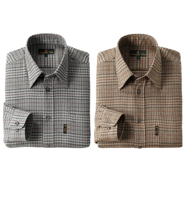 【当商品送料無料】シャツ 長袖 2枚 メンズ 通販 メンズシャツ トップス おしゃれ 長袖シャツ カジュアルシャツ カジュアル セット ウール混
