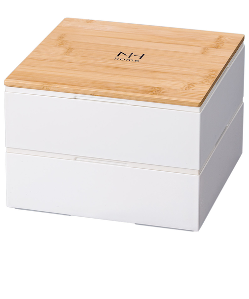 【当商品送料無料】NH home エヌエイチホーム 弁当箱 二段 通販 日本製 国産 お重箱 重箱 御重 ランチボックス お弁当箱 二段重箱