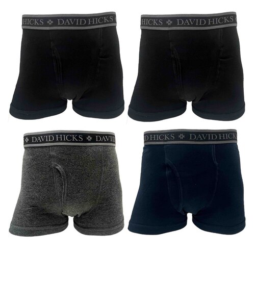 新品　箱入り　DIOR HOMME　ボクサーパンツ　ブラック　2枚セット 当商品送料無料】ボクサーパンツ メンズ セット 4枚 通販 ちょい漏れ