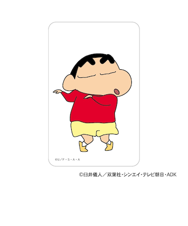 【当商品送料無料】クレヨンしんちゃん グッズ 通販 クリアカード まじかる百貨店クリアカード しんのすけ 4947864116477 スマホ裏