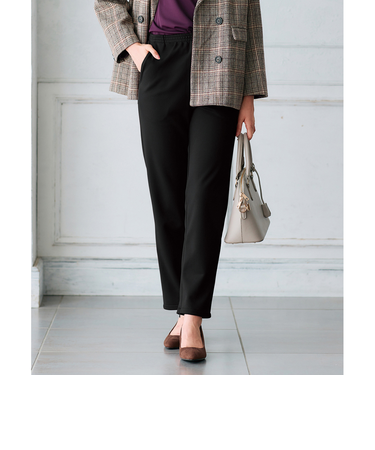 【当商品送料無料】パンツ 裏起毛 レディース 通販 日本製 ズボン 長ズボン ロングパンツ レディースパンツ 裏起毛パンツ 裾ファスナー