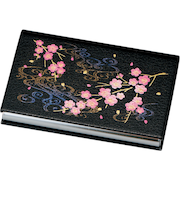 【当商品送料無料】山中塗 カードケース 通販 日本製 国産 名刺入れ ミタニ 山中漆器 和風 和柄 蒔絵 漆芸 レディース メンズ 海外へのおみやげ