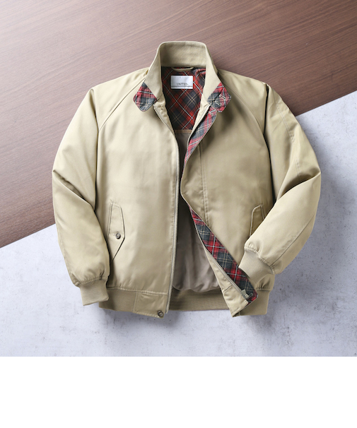 【当商品送料無料】ブルゾン スイングトップ メンズ 通販 ジャケット スイングトップブルゾン ポケット 撥水 UNITED ユナイテッド 紳士 男性