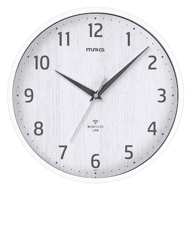 【当商品送料無料】MAG マグ 掛時計 無線LAN 通販 掛け時計 ネット接続 時計 無線LAN掛け時計 壁掛け時計 無線LAN時計 クロック