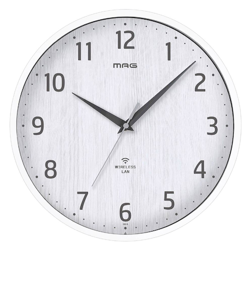 【当商品送料無料】MAG マグ 掛時計 無線LAN 通販 掛け時計 ネット接続 時計 無線LAN掛け時計 壁掛け時計 無線LAN時計 クロック