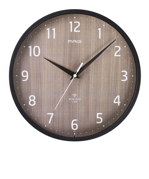 【当商品送料無料】MAG マグ 掛時計 無線LAN 通販 掛け時計 ネット接続 時計 無線LAN掛け時計 壁掛け時計 無線LAN時計 クロック