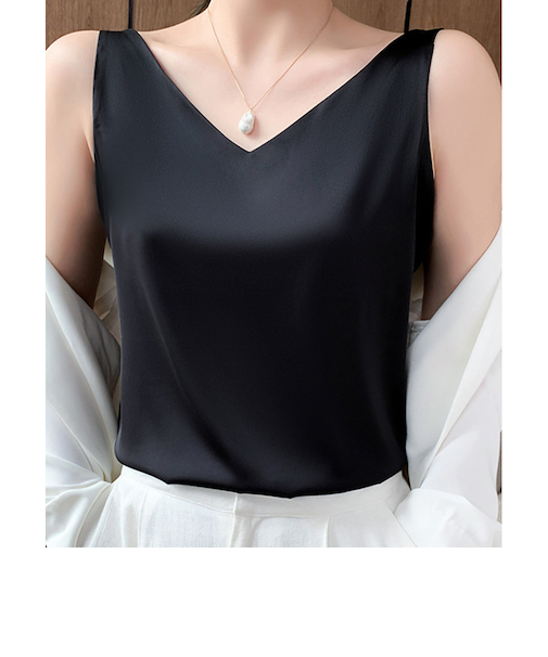 【当商品送料無料】キャミソール カップなし 通販 キャミタンク サテンキャミ さらさら レディース トップス インナー 大人 かわいい きれいめ