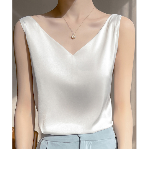 【当商品送料無料】キャミソール カップなし 通販 キャミタンク サテンキャミ さらさら レディース トップス インナー 大人 かわいい きれいめ