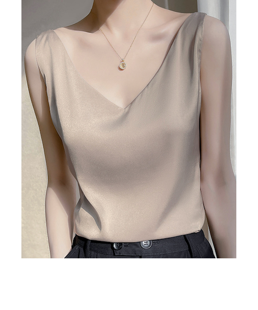 【当商品送料無料】キャミソール カップなし 通販 キャミタンク サテンキャミ さらさら レディース トップス インナー 大人 かわいい きれいめ