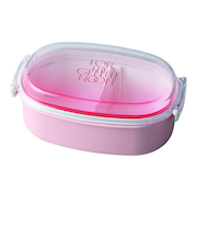 【当商品送料無料】弁当箱 女子 大人 一段 通販 日本製 お弁当箱 1段 ランチボックス 600ml 小さめ 女性 子供 キッズ 子ども こども