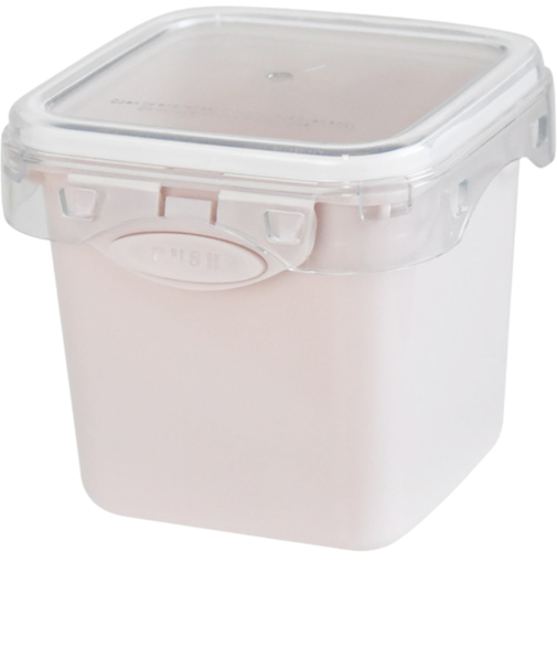 【当商品送料無料】push&push ランチボックス 400ml 通販 弁当箱 お弁当箱 おかず入れ フードコンテナ 保存容器 1段 一段