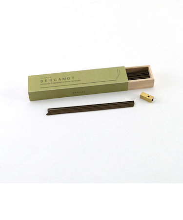 【当商品送料無料】お香 ロング 通販 日本製 スティック 香立て付き 香立て 真鍮 shesay シセイ アロマ インセンス ロングタイプ