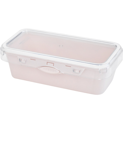 【当商品送料無料】push&push ランチボックス 600ml 通販 弁当箱 お弁当箱 おかず入れ フードコンテナ 保存容器 1段 一段