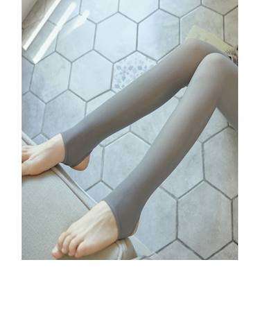 【当商品送料無料】フェイクタイツ トレンカ 通販 ストッキング風 タイツ 透け感タイツ 透けて見える 薄手 透け感 グレー 伸縮性 無地 レディース