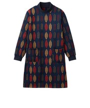 【当商品送料無料】チュニック 長袖 裏起毛 通販 ロングチュニック 長袖チュニック レディース 割烹着 かぶるだけ かっぽう着 ワンピース エプロン