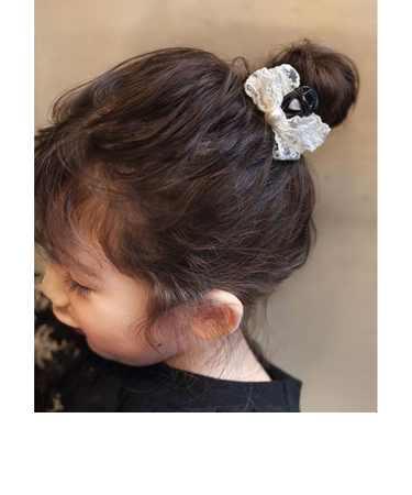 【当商品送料無料】Rora ヘアクリップ キッズ 通販 クレア ヘアークリップ 髪どめ 髪留め ヘアアクセサリー 髪飾り リボン パール 子供